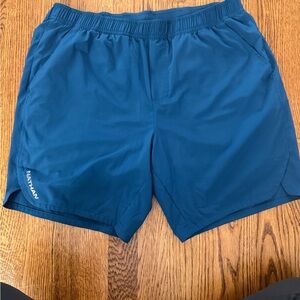 Nathan Men's Athletic Shorts - Blue-lined